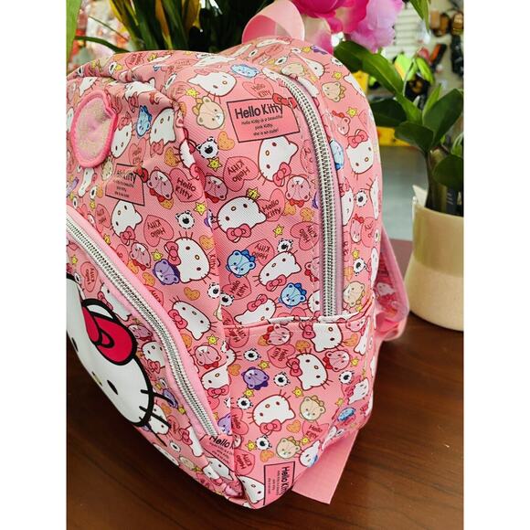 Girl Hello Kitty Cartoon Small Backpack Satchel Shoulder Bag Gift Student 12X11 - Picture 6 of 10